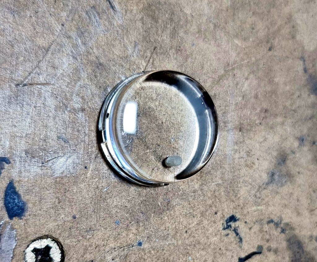 Glass switch lens